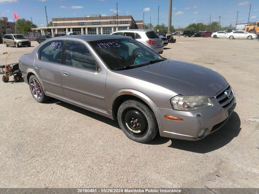 2002 Nissan Maxima Gle VIN: JN1DA31A32T001607 Lot: 20160461