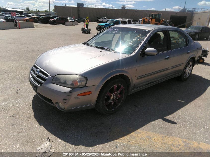 2002 Nissan Maxima Gle VIN: JN1DA31A32T001607 Lot: 20160461