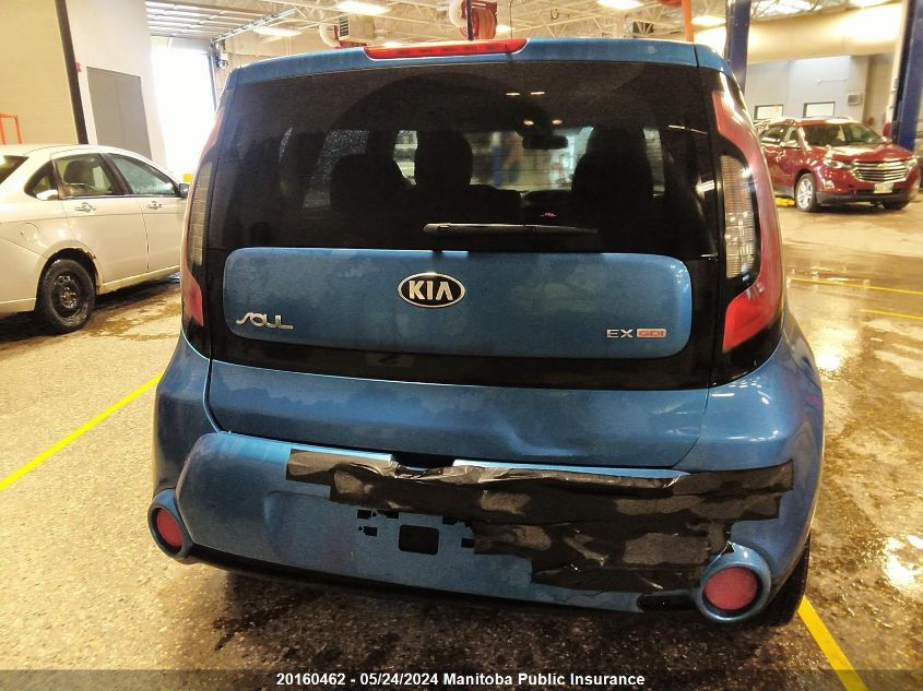 2016 Kia Soul Ex VIN: KNDJP3A51G7369592 Lot: 20160462
