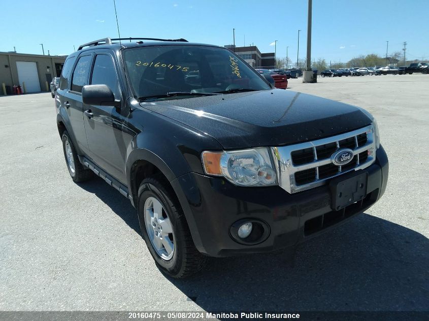 2010 Ford Escape Xlt VIN: 1FMCU9D74AKC38271 Lot: 20160475