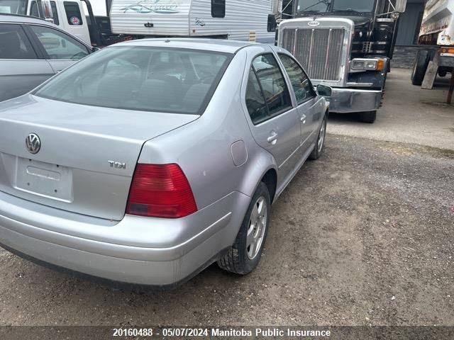 2003 Volkswagen Jetta Gls Tdi VIN: 3VWSP29M03M099892 Lot: 20160488