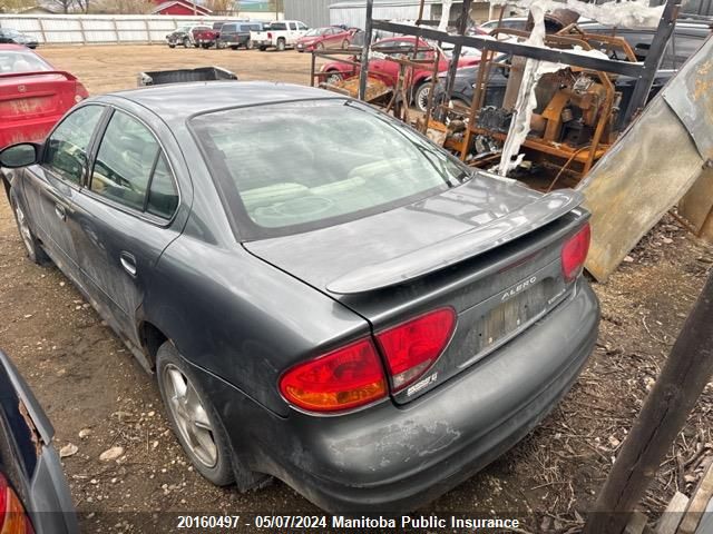 2004 Oldsmobile Alero VIN: 1G3NK52F04C168160 Lot: 20160497