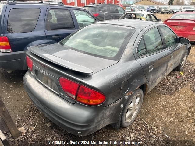 2004 Oldsmobile Alero VIN: 1G3NK52F04C168160 Lot: 20160497