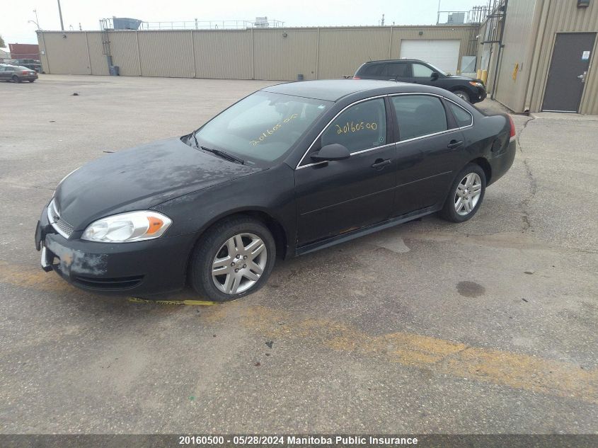 2013 Chevrolet Impala Lt V6 VIN: 2G1WB5E38D1240274 Lot: 20160500