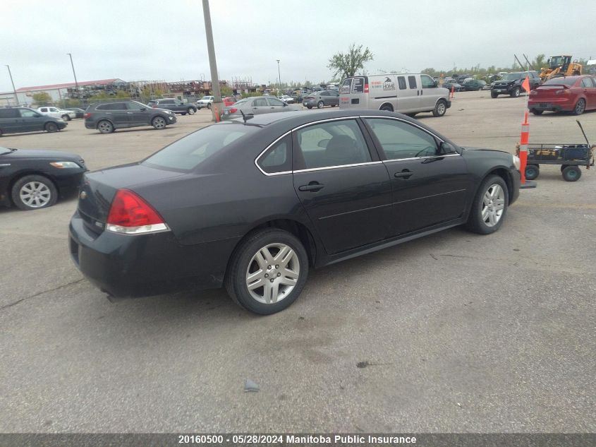 2013 Chevrolet Impala Lt V6 VIN: 2G1WB5E38D1240274 Lot: 20160500