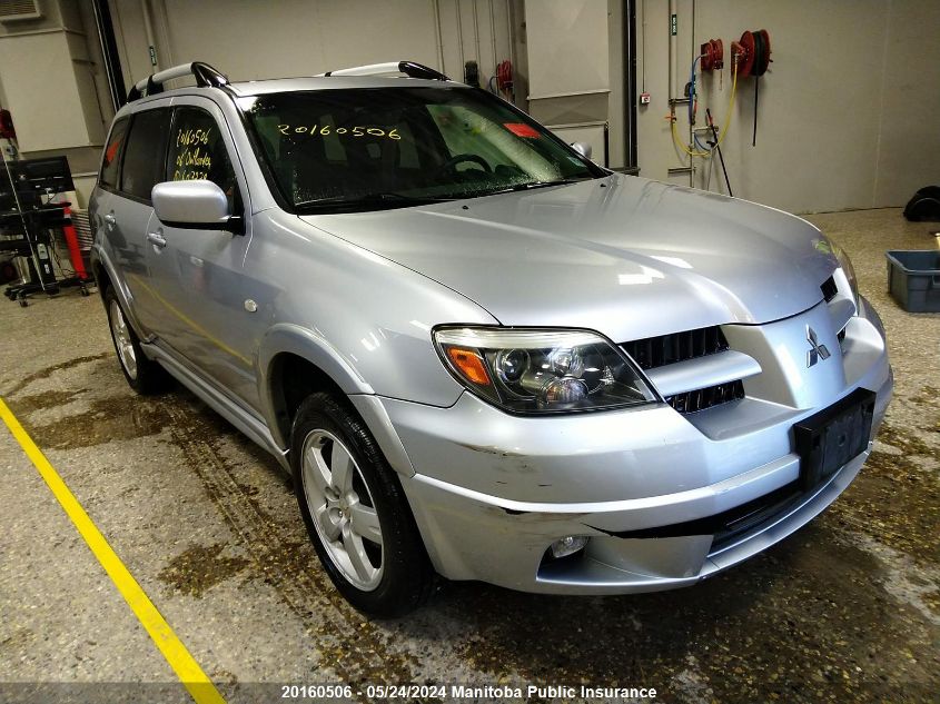 2006 Mitsubishi Outlander Limited VIN: JA4LZ81F26U603239 Lot: 20160506