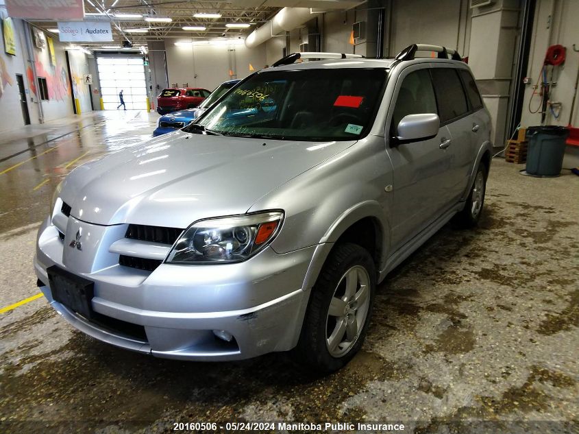 2006 Mitsubishi Outlander Limited VIN: JA4LZ81F26U603239 Lot: 20160506