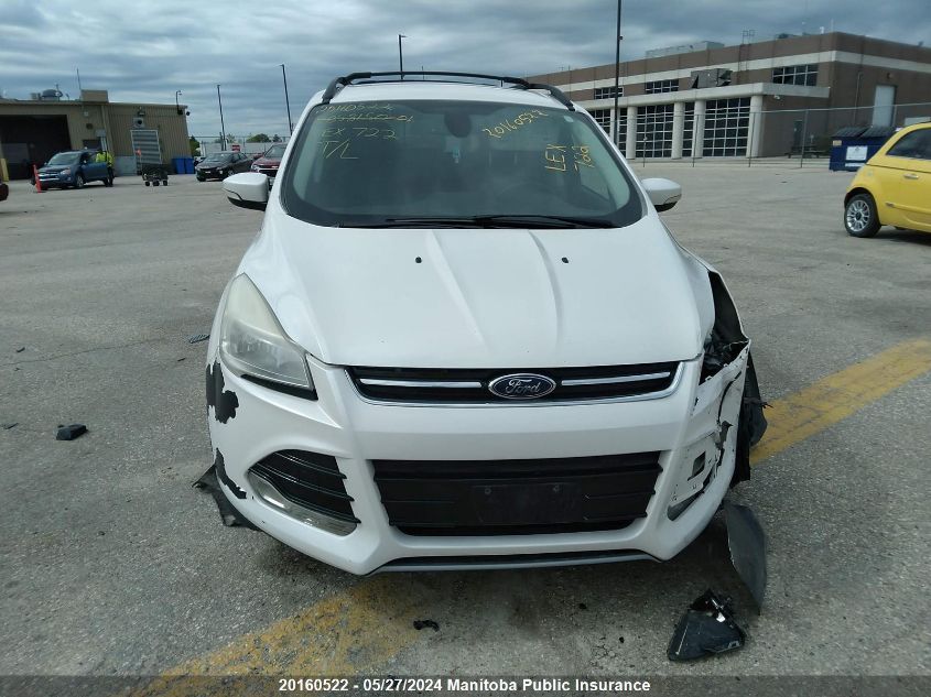 2013 Ford Escape Sel VIN: 1FMCU9H92DUA89024 Lot: 20160522