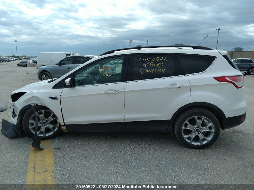 2013 Ford Escape Sel VIN: 1FMCU9H92DUA89024 Lot: 20160522