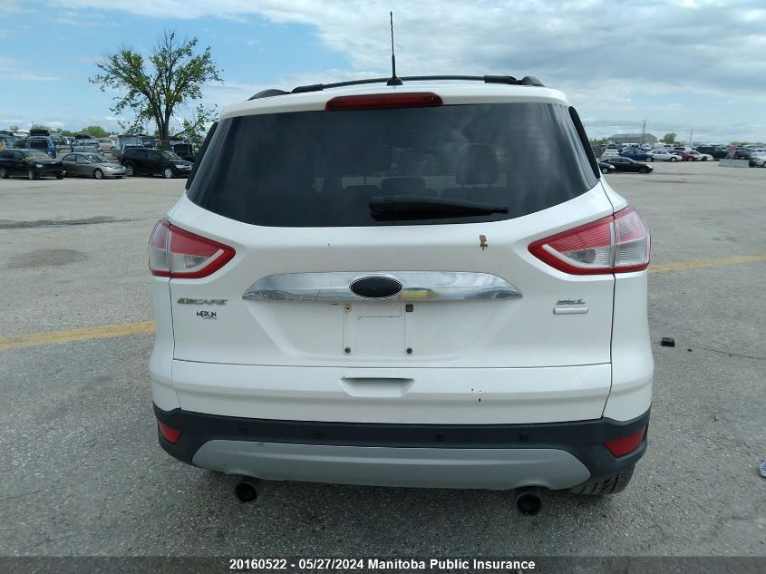 2013 Ford Escape Sel VIN: 1FMCU9H92DUA89024 Lot: 20160522