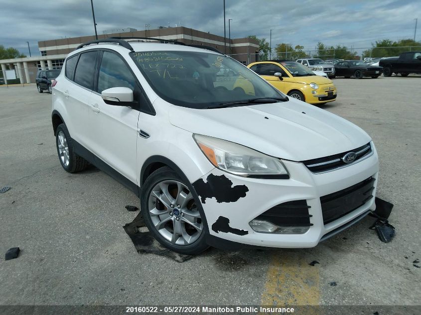 2013 Ford Escape Sel VIN: 1FMCU9H92DUA89024 Lot: 20160522