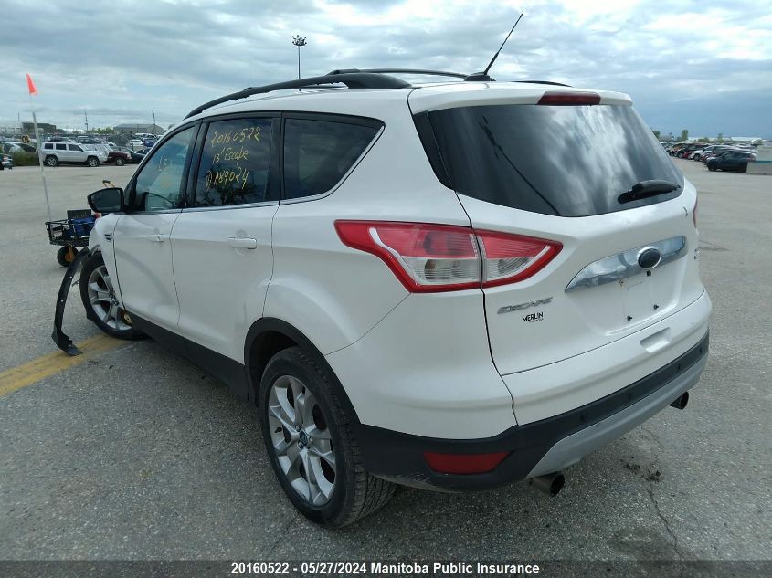 2013 Ford Escape Sel VIN: 1FMCU9H92DUA89024 Lot: 20160522