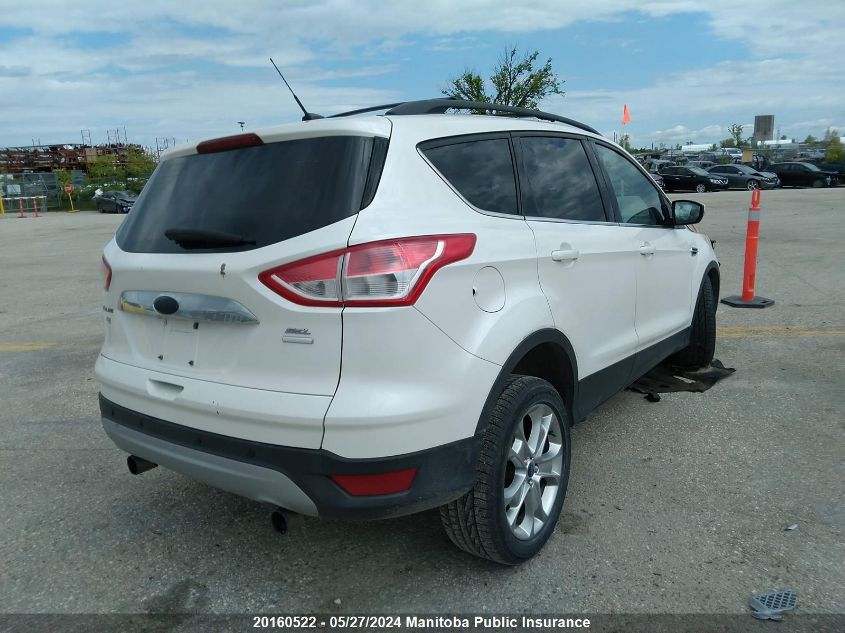 2013 Ford Escape Sel VIN: 1FMCU9H92DUA89024 Lot: 20160522