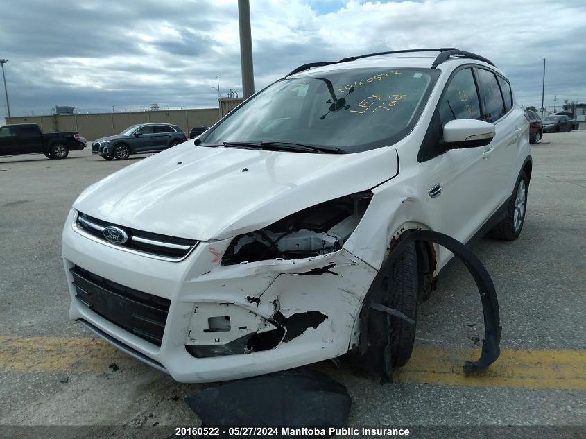 2013 Ford Escape Sel VIN: 1FMCU9H92DUA89024 Lot: 20160522