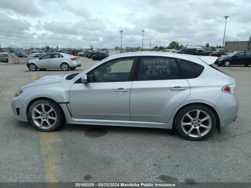 2009 Subaru Impreza Wrx Sti VIN: JF1GR89689L803778 Lot: 20160529