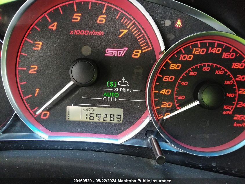 2009 Subaru Impreza Wrx Sti VIN: JF1GR89689L803778 Lot: 20160529