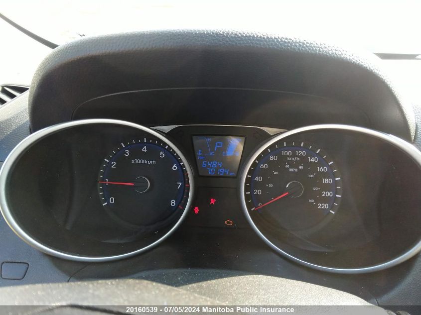 2014 Hyundai Tucson Gl VIN: KM8JT3AF7EU791719 Lot: 20160539