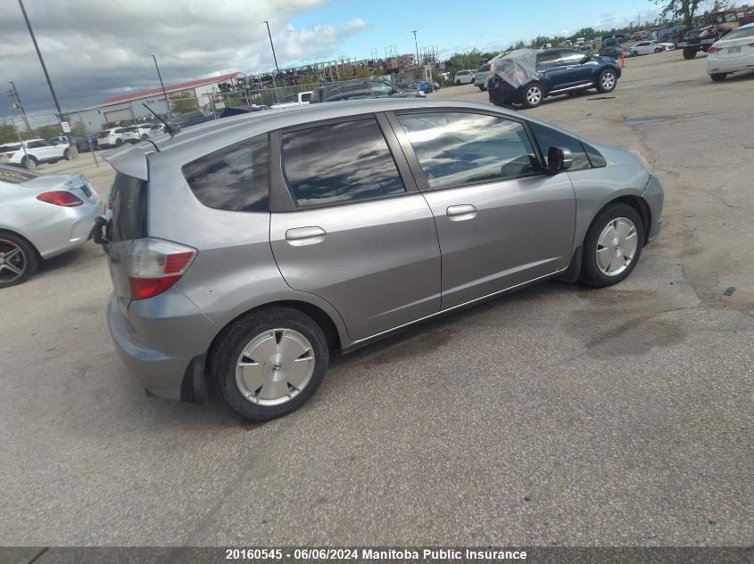 2010 Honda Fit Lx VIN: JHMGE8H54AC804184 Lot: 20160545