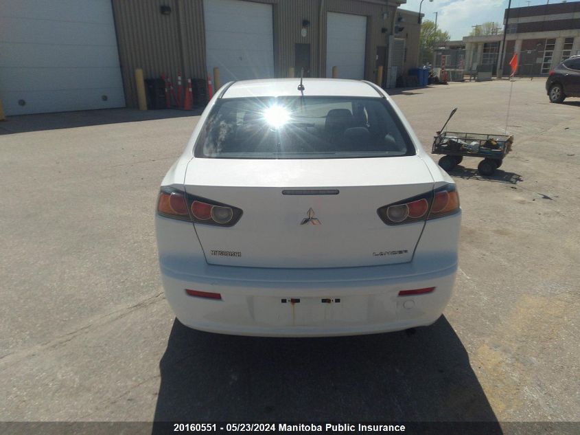 2015 Mitsubishi Lancer Se VIN: JA32U2FUXFU600396 Lot: 20160551