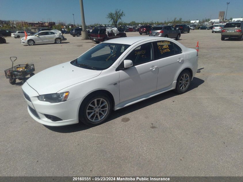 2015 Mitsubishi Lancer Se VIN: JA32U2FUXFU600396 Lot: 20160551