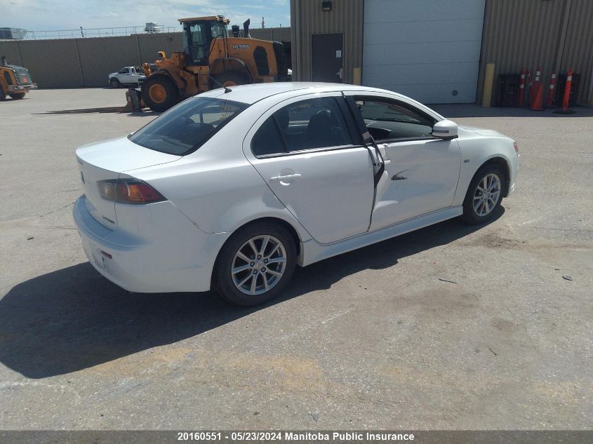 2015 Mitsubishi Lancer Se VIN: JA32U2FUXFU600396 Lot: 20160551