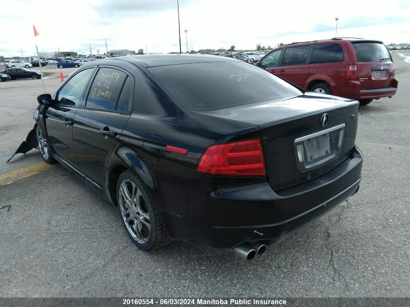 2006 Acura Tl VIN: 19UUA66256A800811 Lot: 20160554