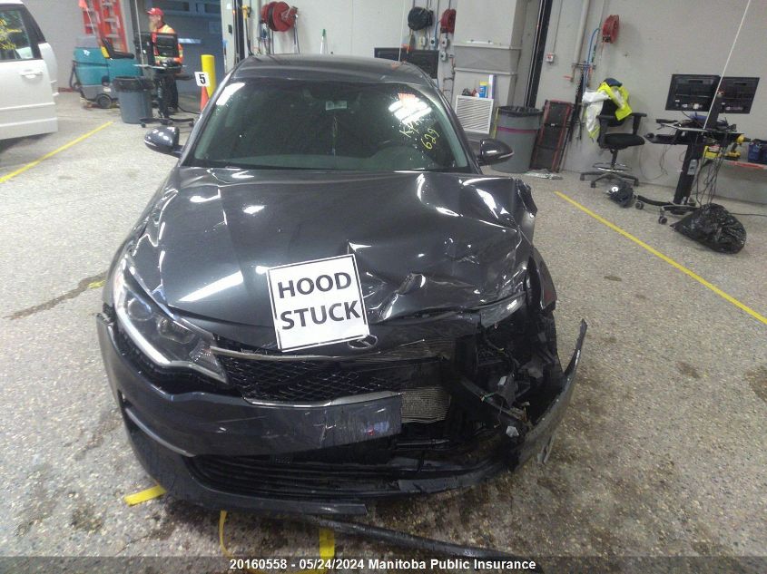 2018 Kia Optima Lx VIN: 5XXGT4L30JG243214 Lot: 20160558