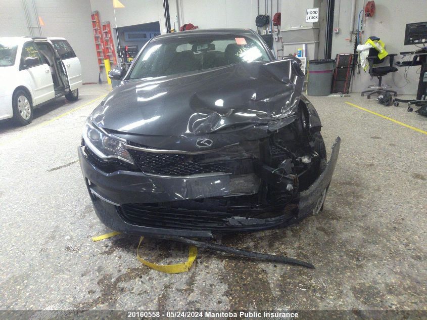 2018 Kia Optima Lx VIN: 5XXGT4L30JG243214 Lot: 20160558