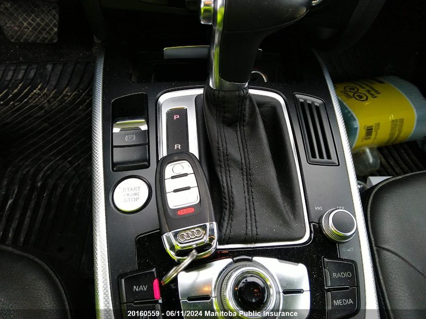 2013 Audi A4 2.0T Quattro VIN: WAUFFAFL8DN039263 Lot: 20160559