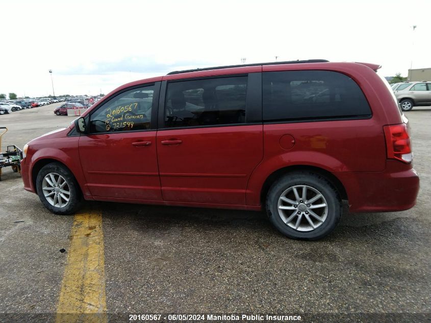 2015 Dodge Grand Caravan Crew VIN: 2C4RDGBG9FR721544 Lot: 20160567