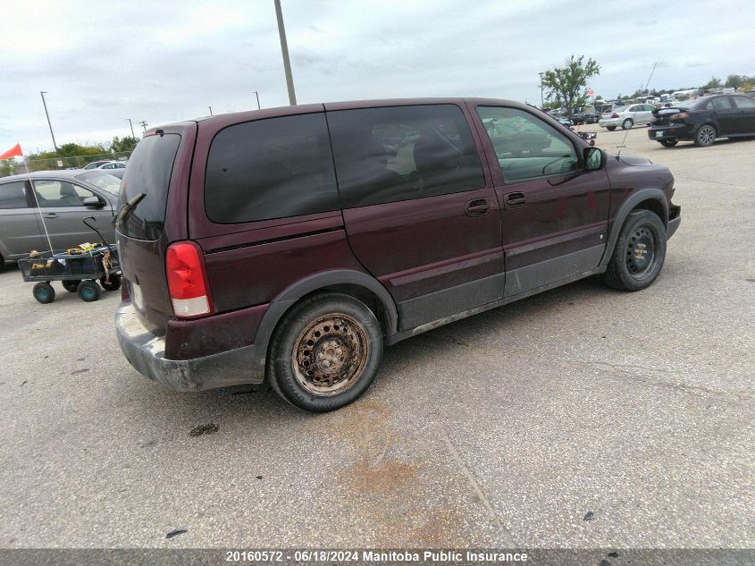 2009 Pontiac Montana Sv6 VIN: 1GMDU03109D122899 Lot: 20160572