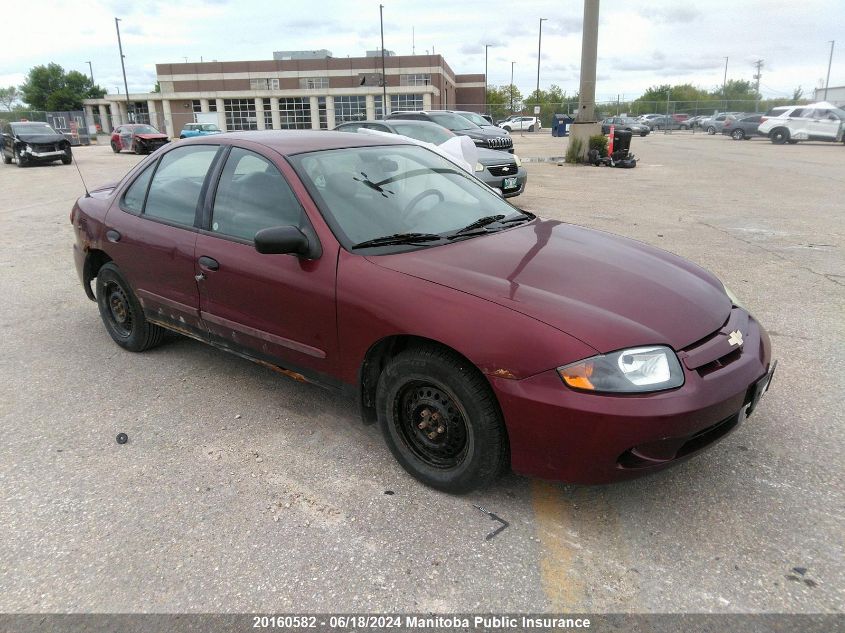 2003 Chevrolet Cavalier VIN: 3G1JC52F63S181198 Lot: 20160582