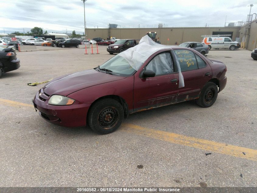 2003 Chevrolet Cavalier VIN: 3G1JC52F63S181198 Lot: 20160582