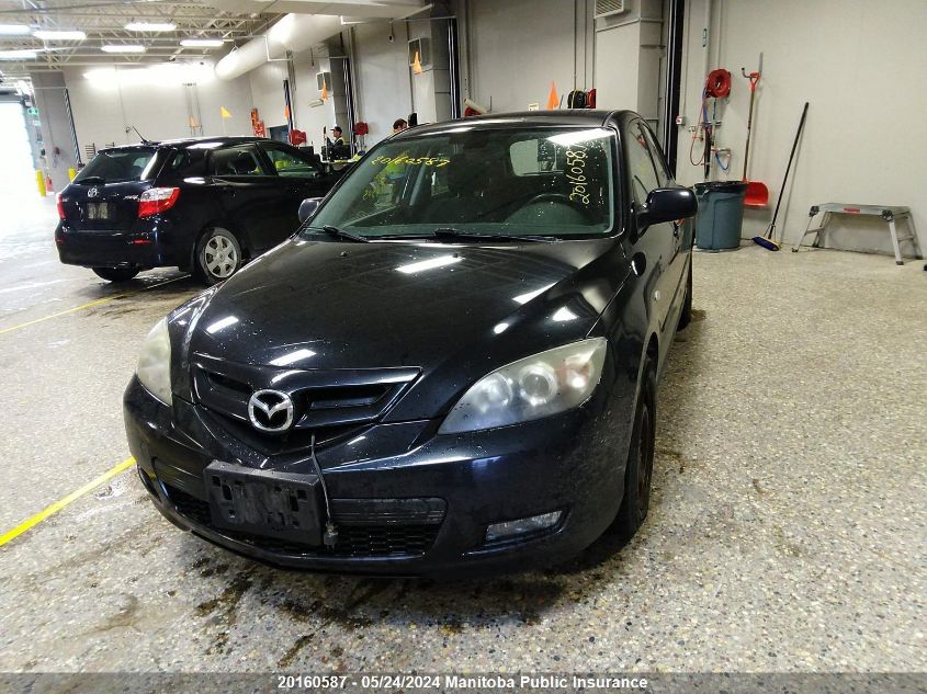 2008 Mazda Mazda3 Sport Gt VIN: JM1BK343681124305 Lot: 20160587