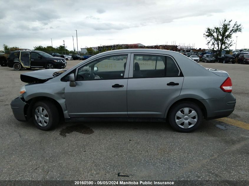 2011 Nissan Versa 1.6 S VIN: 3N1CC1AP1BL455924 Lot: 20160590