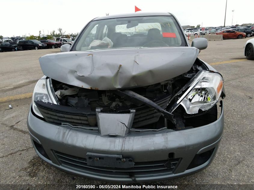 2011 Nissan Versa 1.6 S VIN: 3N1CC1AP1BL455924 Lot: 20160590