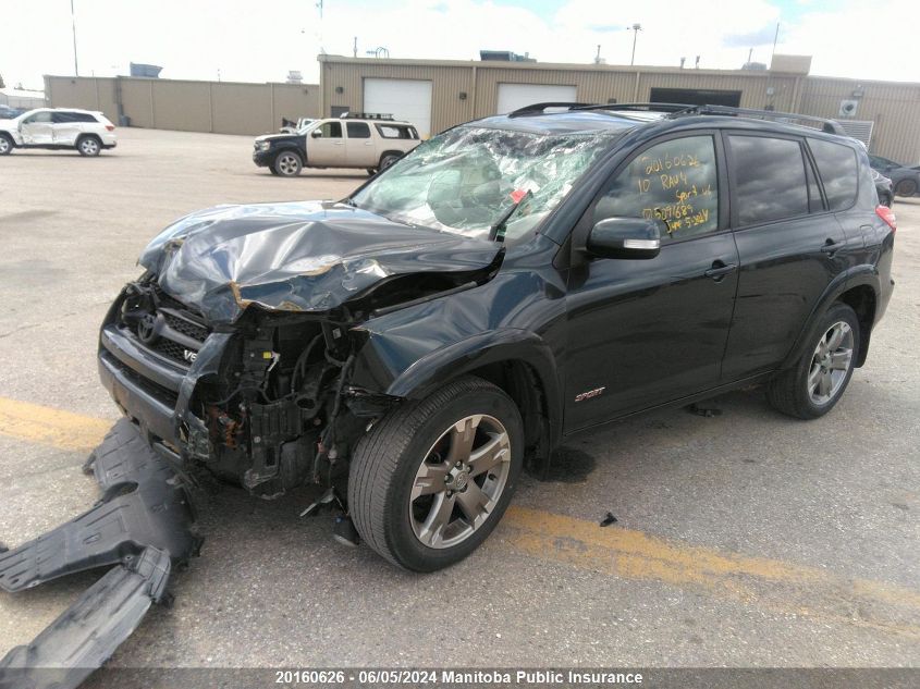 2010 Toyota Rav4 Sport V6 VIN: JTMRK4DV9A5091689 Lot: 20160626