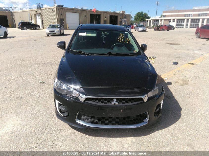 2017 Mitsubishi Lancer Se VIN: JA32U2FU4HU600476 Lot: 20160628