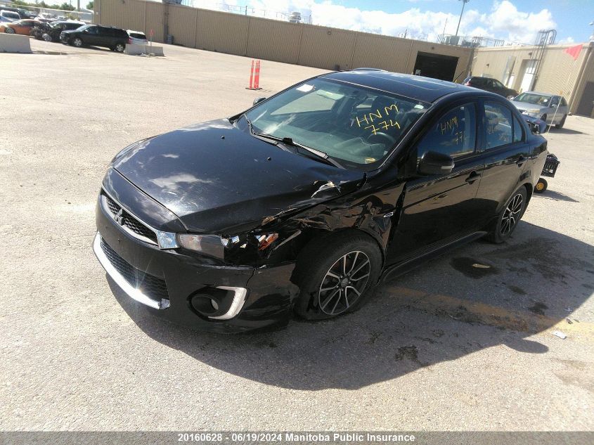 2017 Mitsubishi Lancer Se VIN: JA32U2FU4HU600476 Lot: 20160628