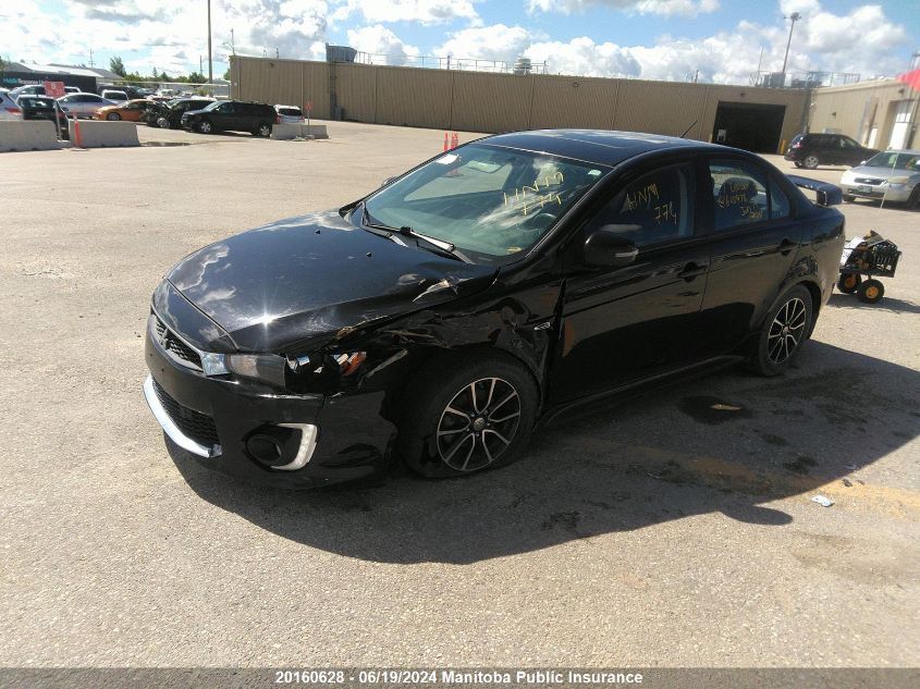 2017 Mitsubishi Lancer Se VIN: JA32U2FU4HU600476 Lot: 20160628