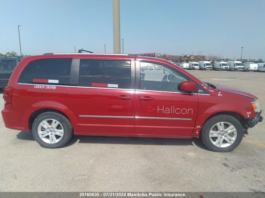 2016 Dodge Grand Caravan Crew VIN: 2C4RDGDG3GR248285 Lot: 20160630