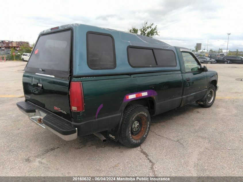 1996 GMC C/R 1500 Pickup VIN: 1GTEC14W4TZ521448 Lot: 20160632