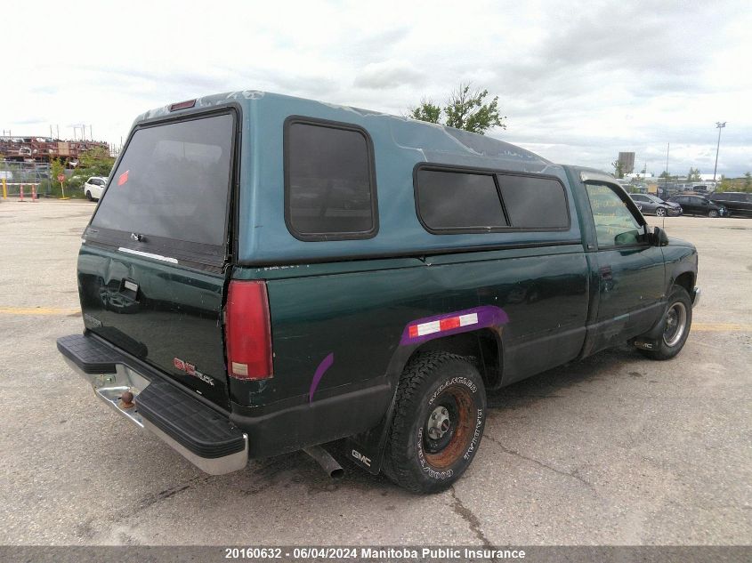 1996 GMC C/R 1500 Pickup VIN: 1GTEC14W4TZ521448 Lot: 20160632