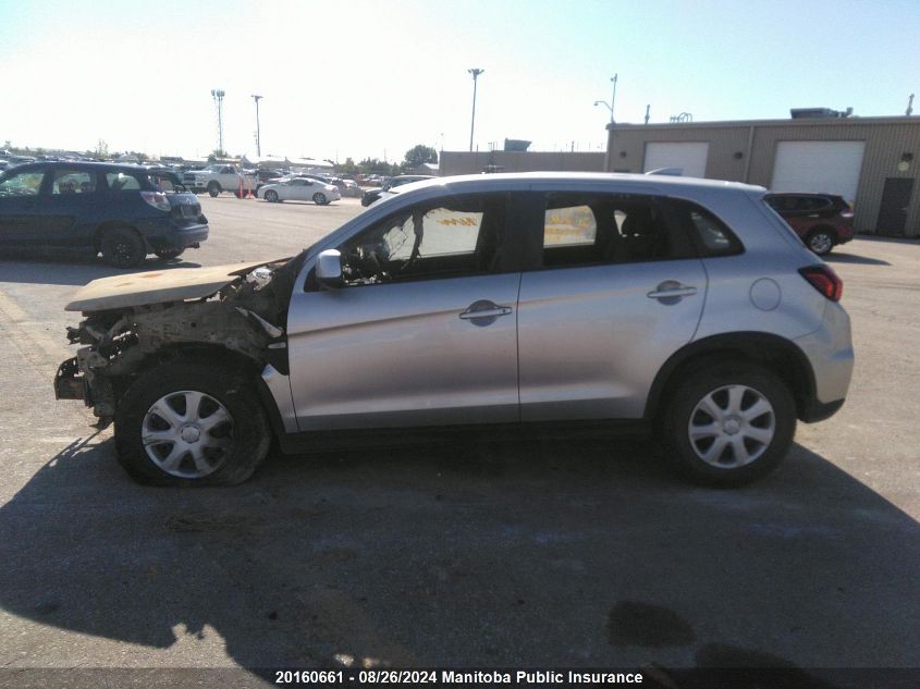 2021 Mitsubishi Rvr Es VIN: JA4AJUAUXMU605680 Lot: 20160661