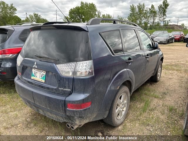 2007 Mitsubishi Outlander Ls VIN: JA4MT31X67Z601807 Lot: 20160664