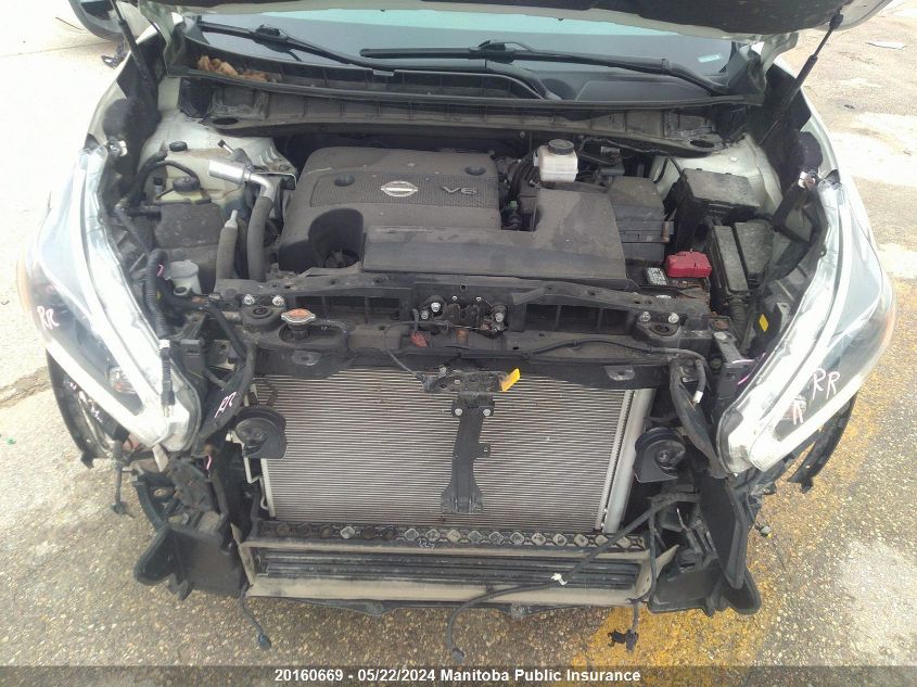 2018 Nissan Murano Sl VIN: 5N1AZ2MH4JN172912 Lot: 20160669