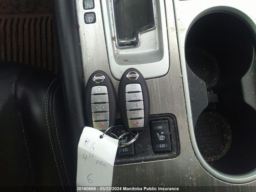 2018 Nissan Murano Sl VIN: 5N1AZ2MH4JN172912 Lot: 20160669