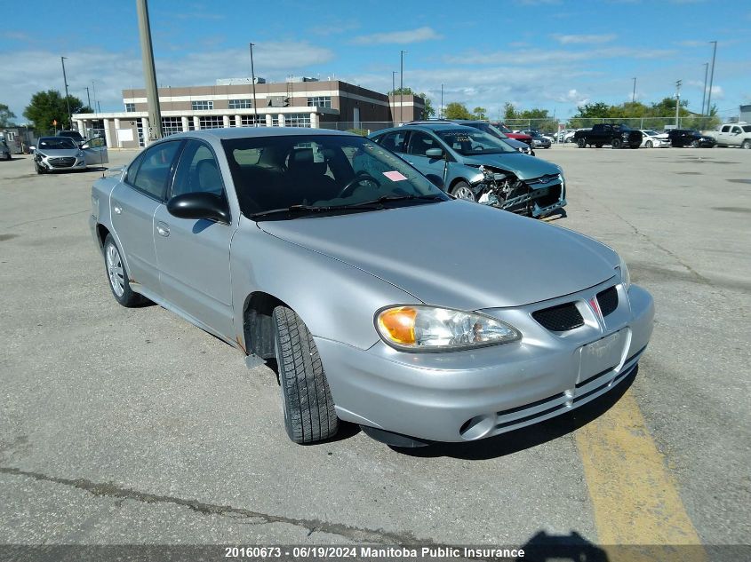 2004 Pontiac Grand Am Se1 VIN: 1G2NF52F14C203006 Lot: 20160673