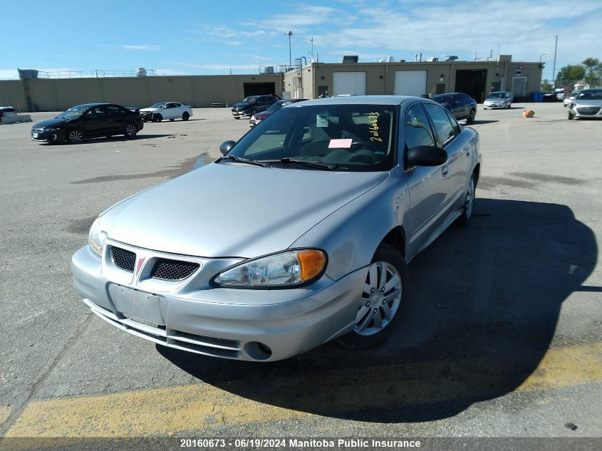 2004 Pontiac Grand Am Se1 VIN: 1G2NF52F14C203006 Lot: 20160673