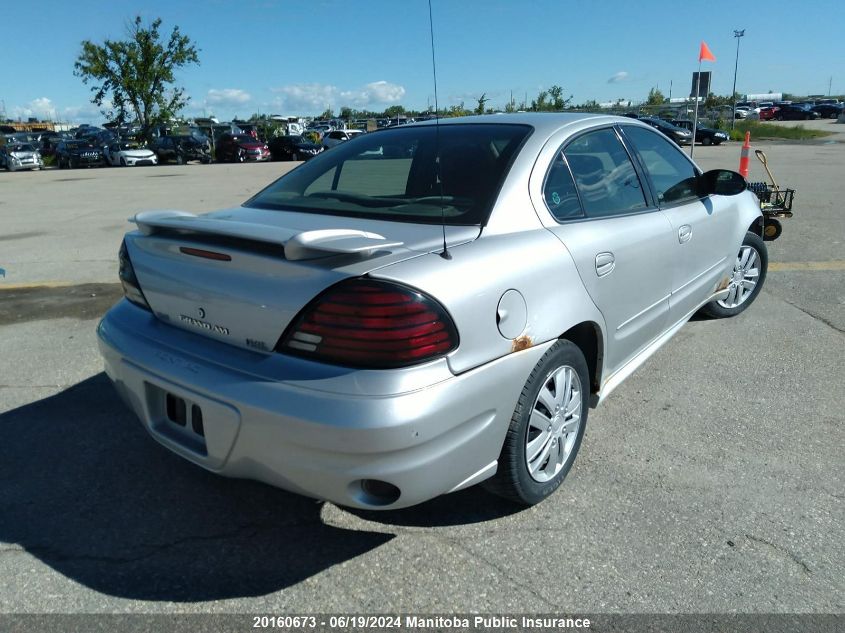 2004 Pontiac Grand Am Se1 VIN: 1G2NF52F14C203006 Lot: 20160673